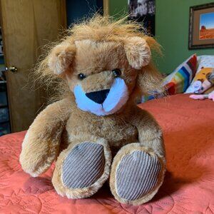 Aroma Home Hot Hugs Plush Stuffed Lion With Mane Lavender Scented Microwavable